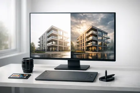 Architectural Post-Production in Photoshop: Zero to Advanced Workflow