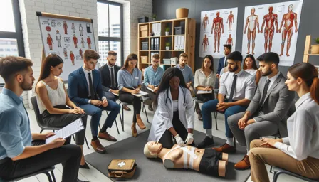 Quick First Aid course at work